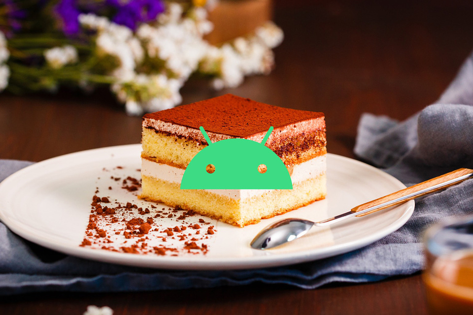 Android 13 deve ter codinome inspirado na sobremesa Tiramisú