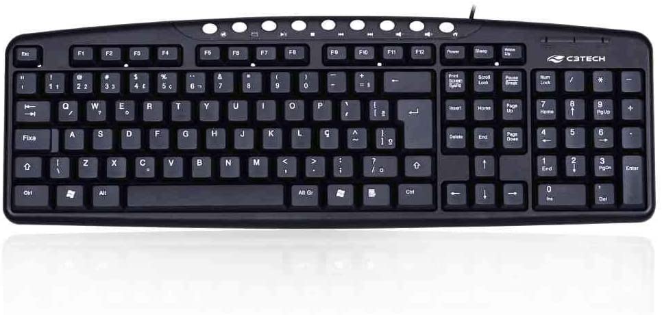 Imagem: Teclado USB C3Tech Kb2237-2