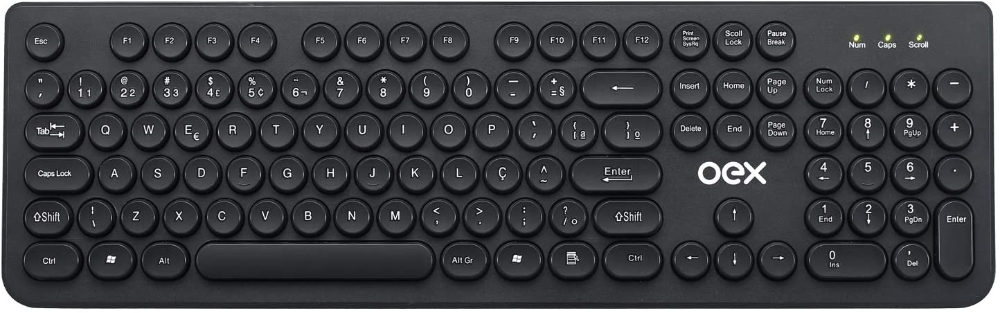 Imagem: Teclado USB OEX Pop