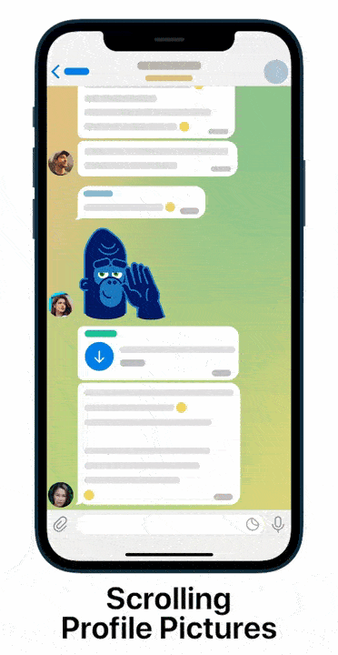 Ahora nunca volverás a perder la pista de los mensajes en los chats grupales.  (Fuente: Telegram / Reproduction)
