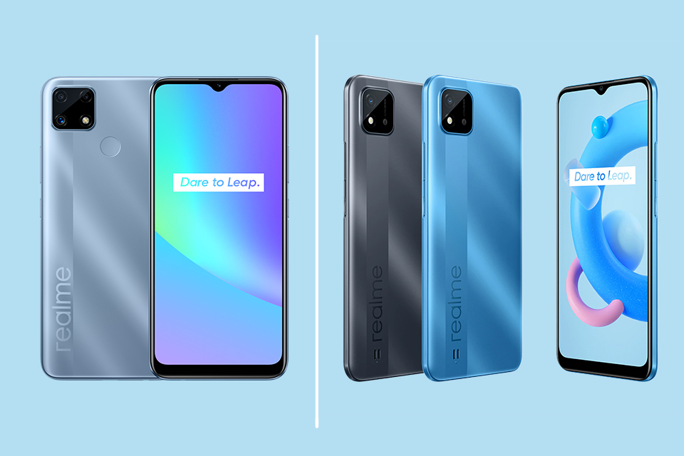 C25 and C11, from Realme.  (Source: Realme/Reproduction)