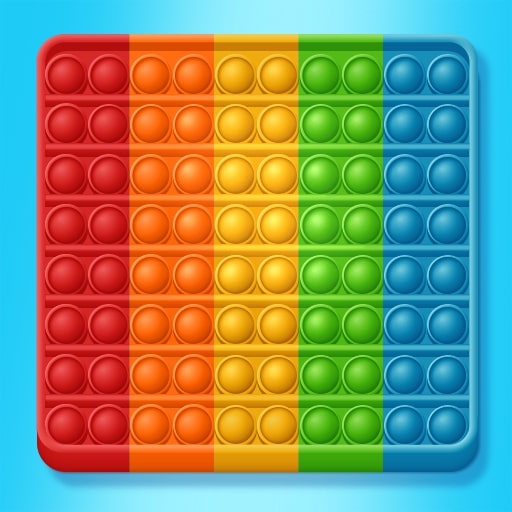 Logo Pop It Antistress 3d - Fidget Relaxing Game Ícone Logo Pop It Antistress 3d - Fidget Relaxing Game Ícone