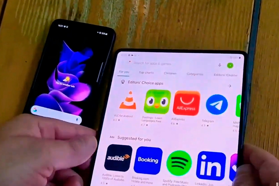 Galaxy Z Fold 3 e Z Flip 3: veja hands-on dos celulares dobráveis