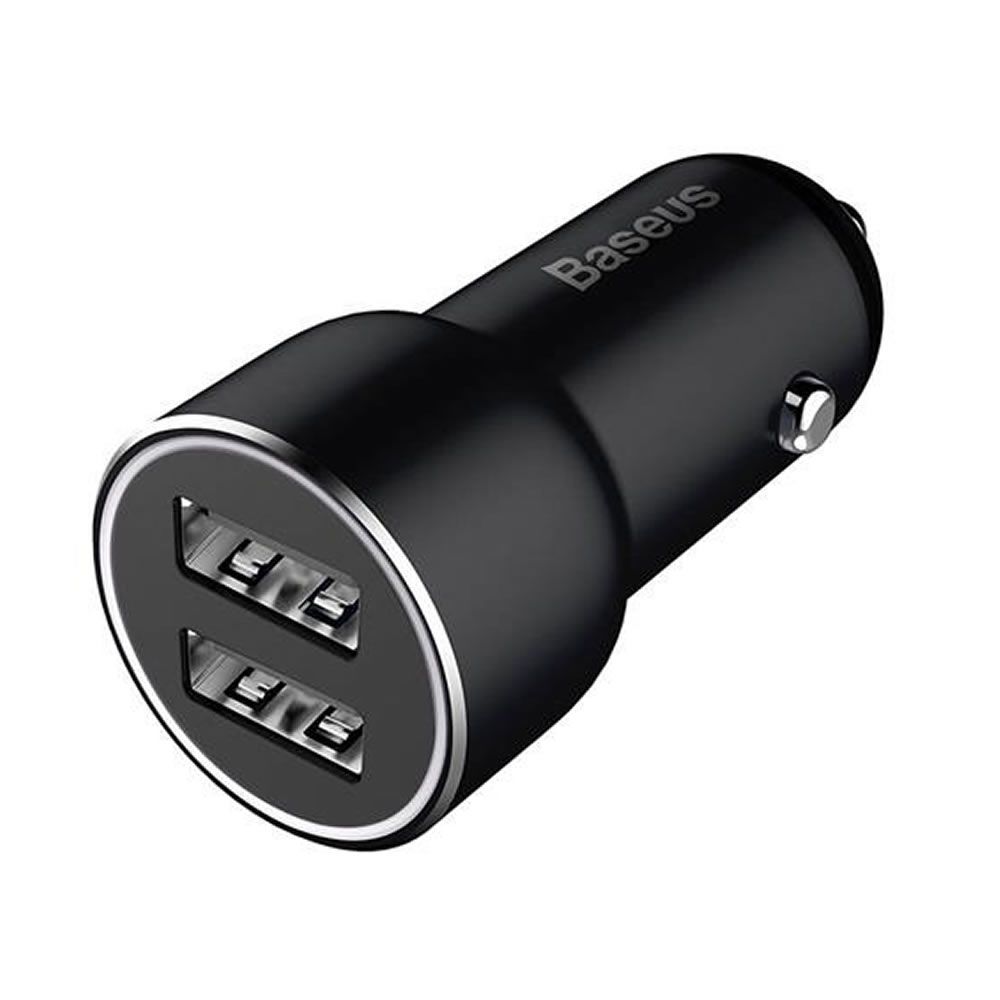 Imagem: Carregador USB para carro, Baseus