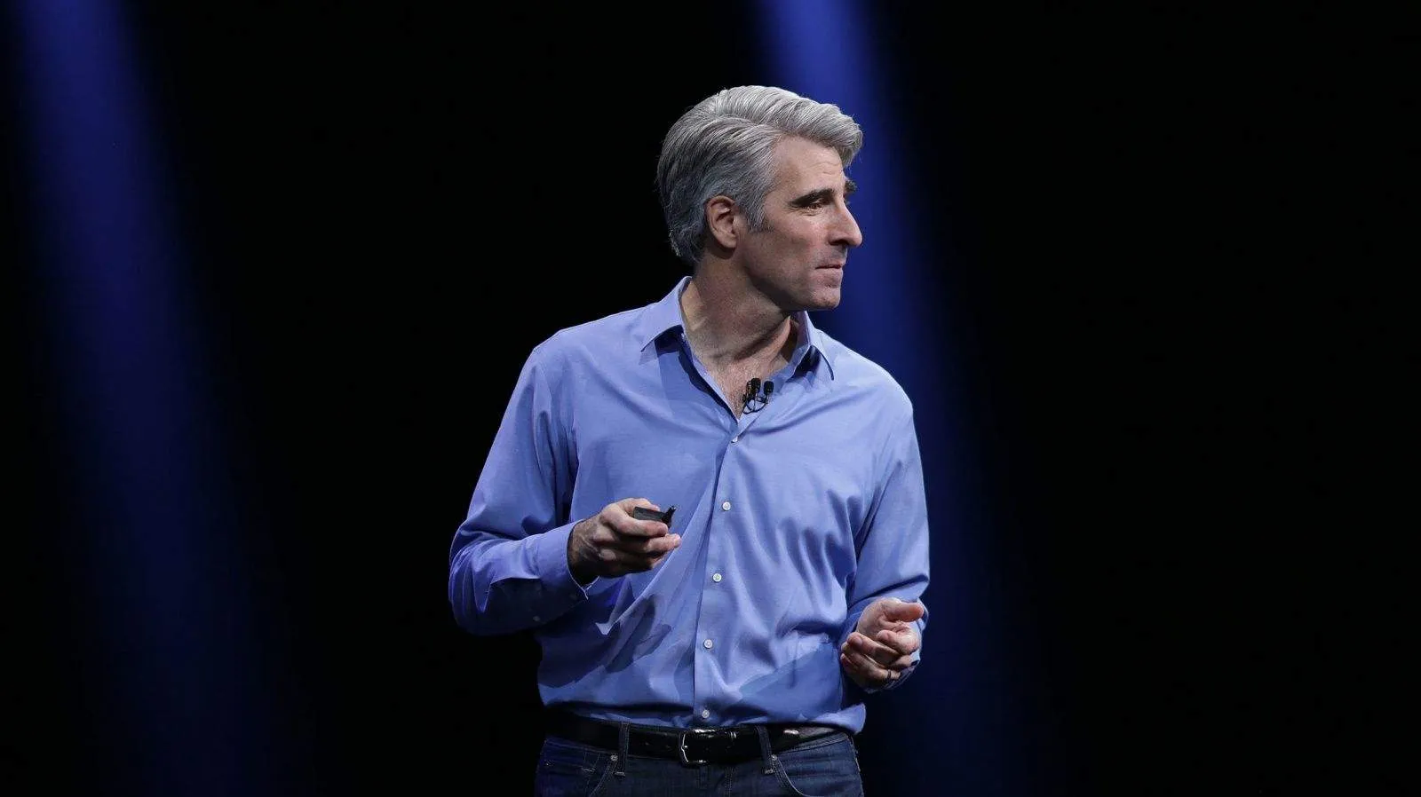 Craig Federighi, líder de software da Apple.