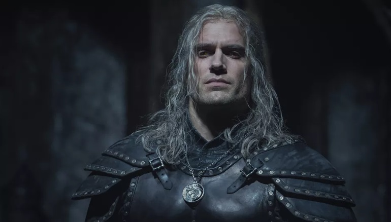 Henry Cavill como Geralt de Rivia em The Witcher. (Netflix/Reprodução)
