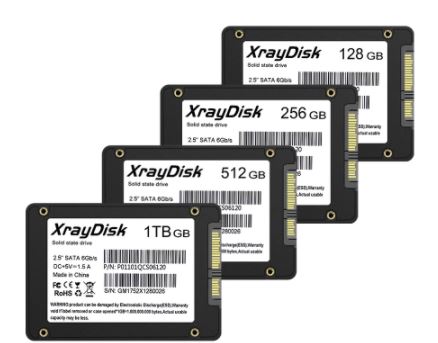 Imagem: SSD Sata XrayDisk, a partir de 60GB