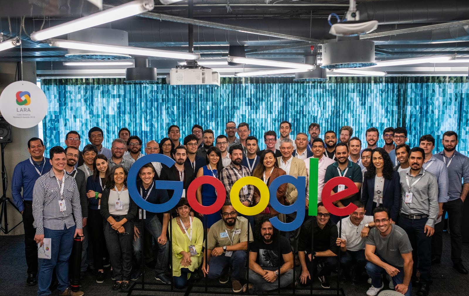 Vencedores do LARA de 2018 (Fonte: Google/Reprodução)