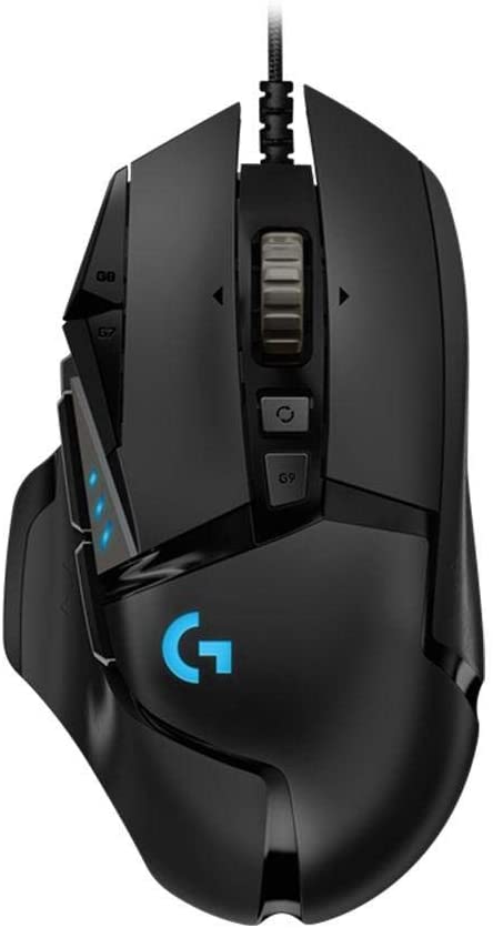 Imagem: Mouse Gamer Logitech G502 HERO com RGB LIGHTSYNC