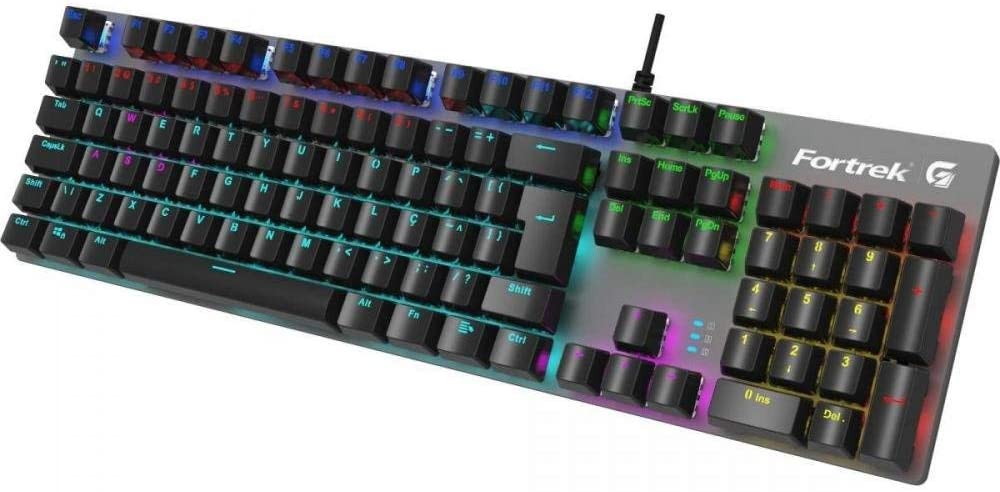 Imagem: Teclado Gamer Mecânico Fortrek Black Hawk