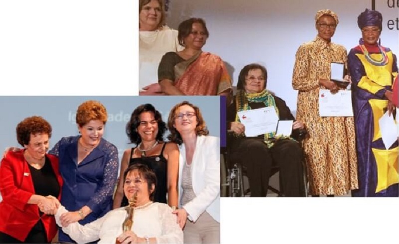 Em 2006, reconhecendo a luta e sofrimento de Maria da Penha e a falta legal que resguardasse o direito das mulheres que sofriam violência doméstica, foi criada a lei 11.340. (Fonte: Instituto Maria da Penha/Reprodução)