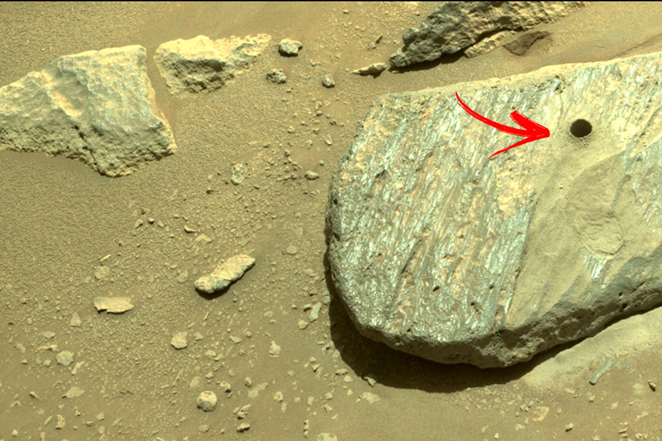 NASA: Perseverance consegue perfurar e coletar rochas em Marte