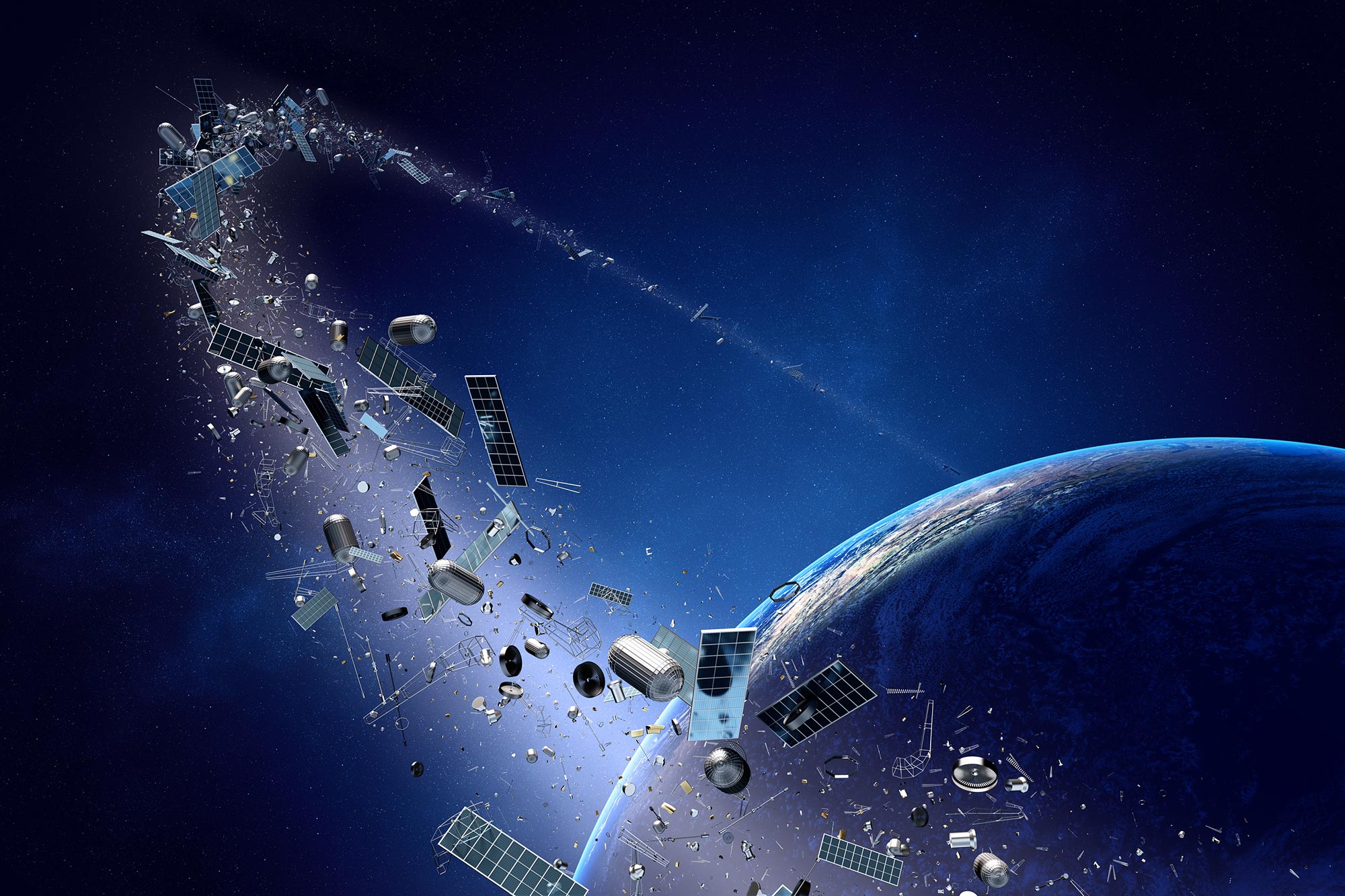 Lixo espacial é um problema crescente, alertam cientistas