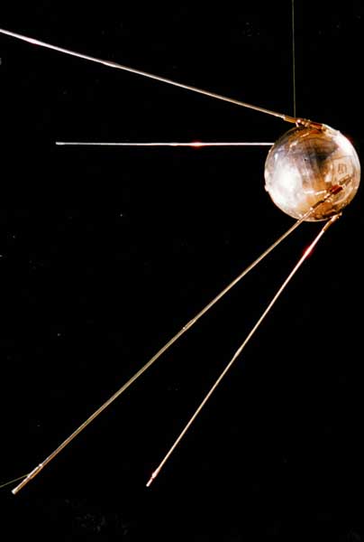 Satélite Sputinik 1. (Fonte: TimeToast/Reprodução)