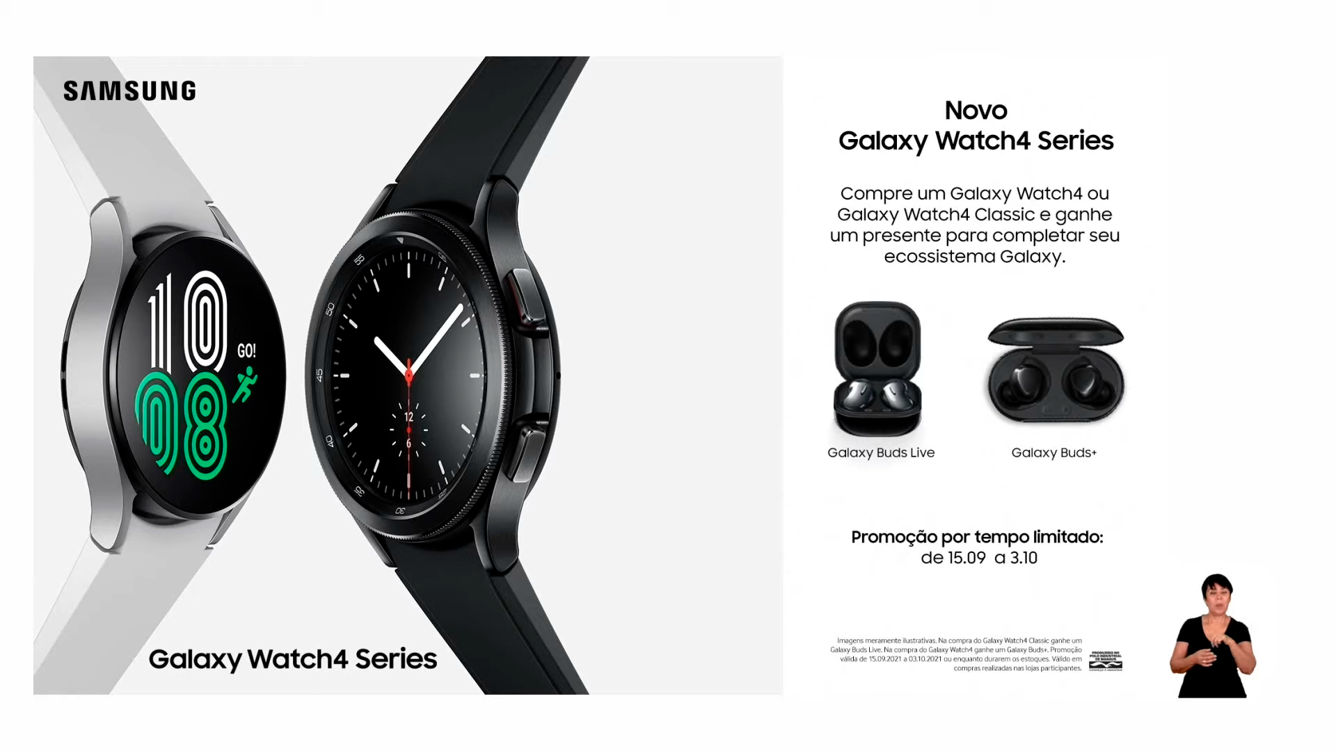 promoção samsung watch