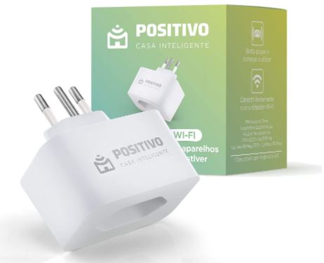 Imagem: Smart Plug Max Wi-Fi Positivo Casa Inteligente