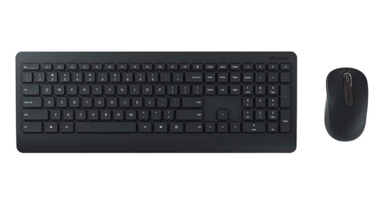 Imagem: Teclado e Mouse Sem Fio Desktop 900, Microsoft