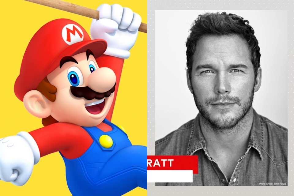 Filme 3D de Mario chega em dezembro de 2022 com Chris Pratt e Jack Black