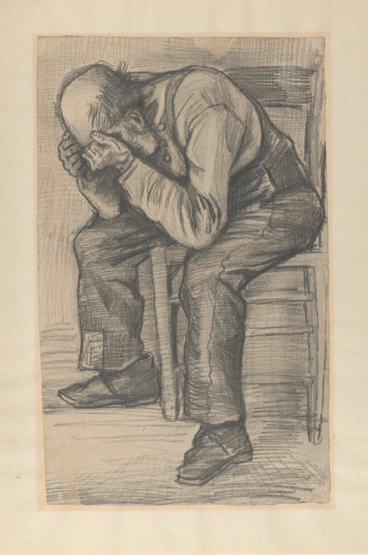 Desenho de Vincent Van Gogh foi descoberto mais de 130 anos depois de sua morte (Imagem: Museu Van Gogh)