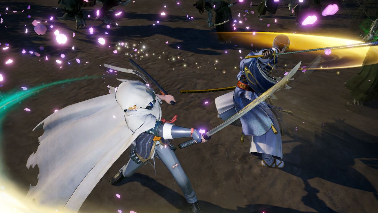 Players control the Touken Danshi, swords that come to life and travel through time in Touken Ranbu Warriors, for Nintendo Switch