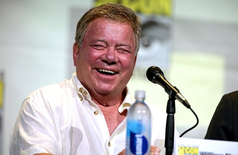 Shatner durante un panel de Comic Con en 2016