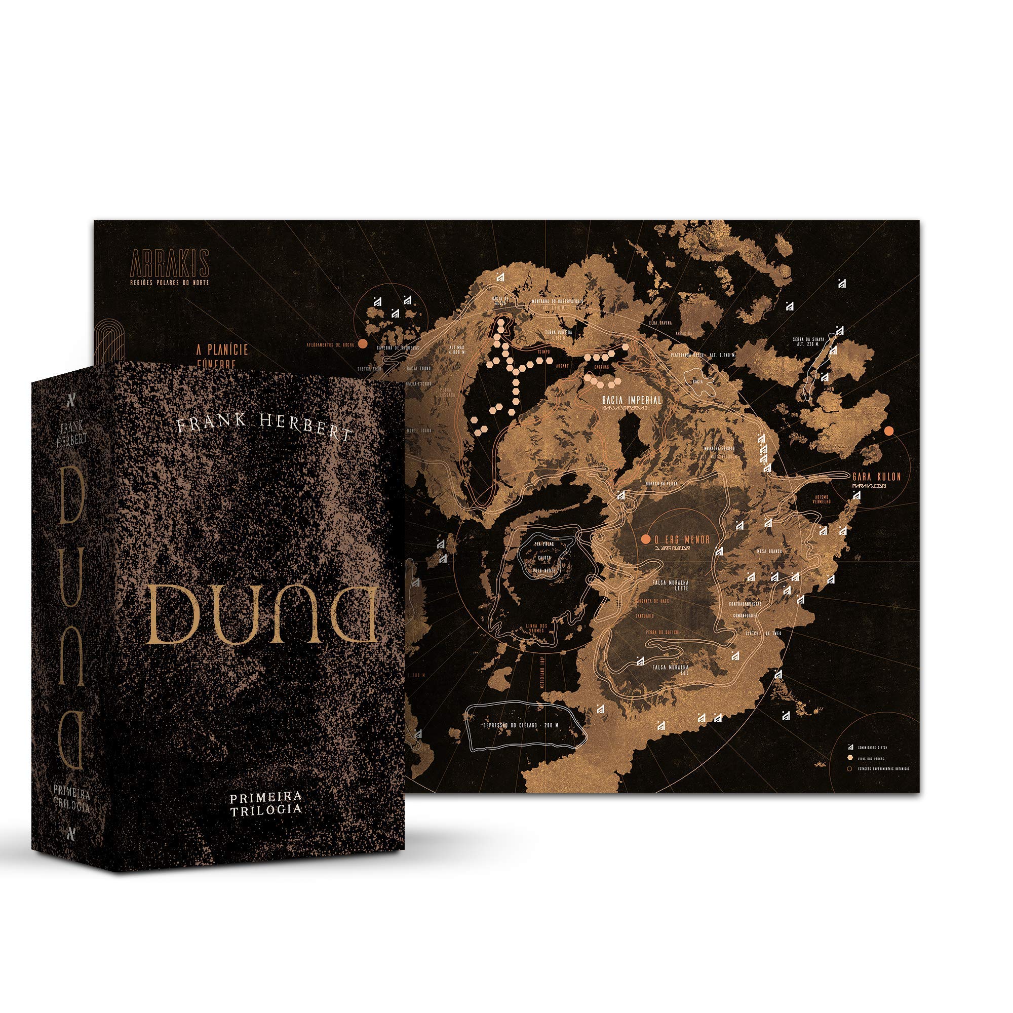 Imagem: Box Duna Primeira Trilogia, Frank Herbert