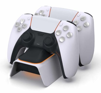 Imagem: Carregador para controle sem fio de Playstation 5