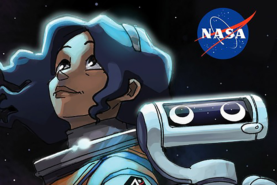 NASA lança quadrinho sobre primeira mulher na lua; veja como baixar