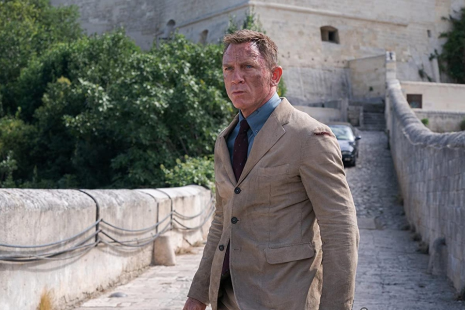 Daniel Craig em 'Sem Tempo Para Morrer'.