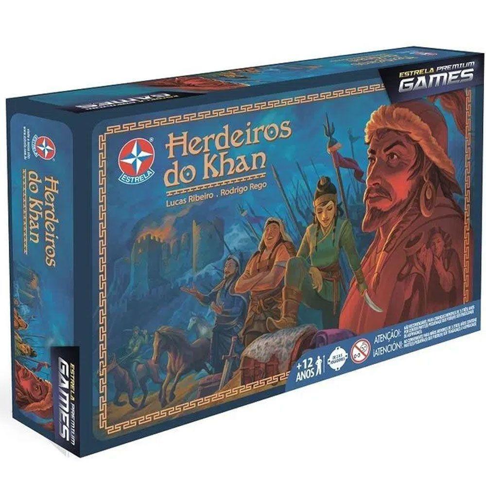 Imagem: Jogo de Tabuleiro Herdeiros do Khan, Estrela Premium Games