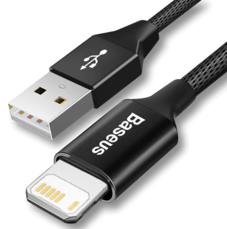 Imagem: Cabo USB para iPhone, Baseus