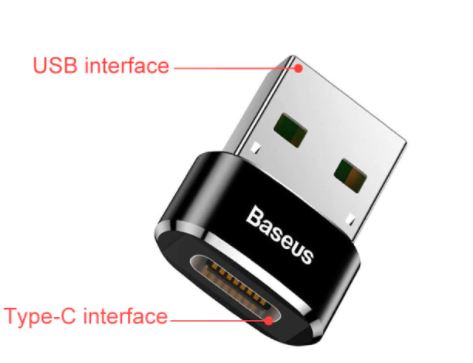 Imagem: Adaptador USB Ripo C, Baseus
