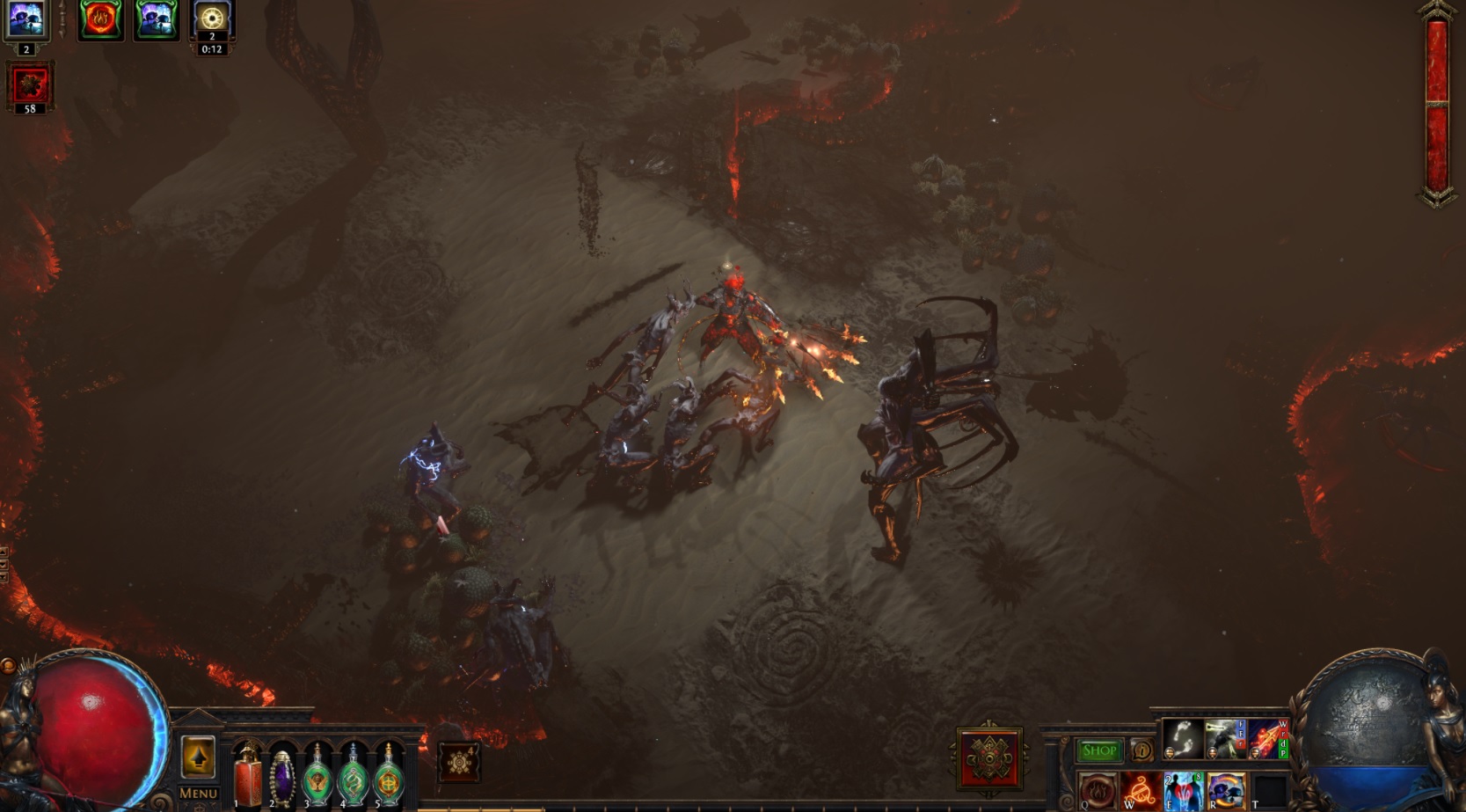 Check out an image directly from Path of Exile Scourge!