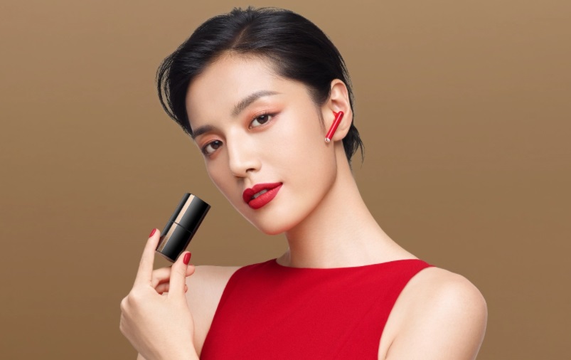 Os FreeBuds Lipstick da Huawei.