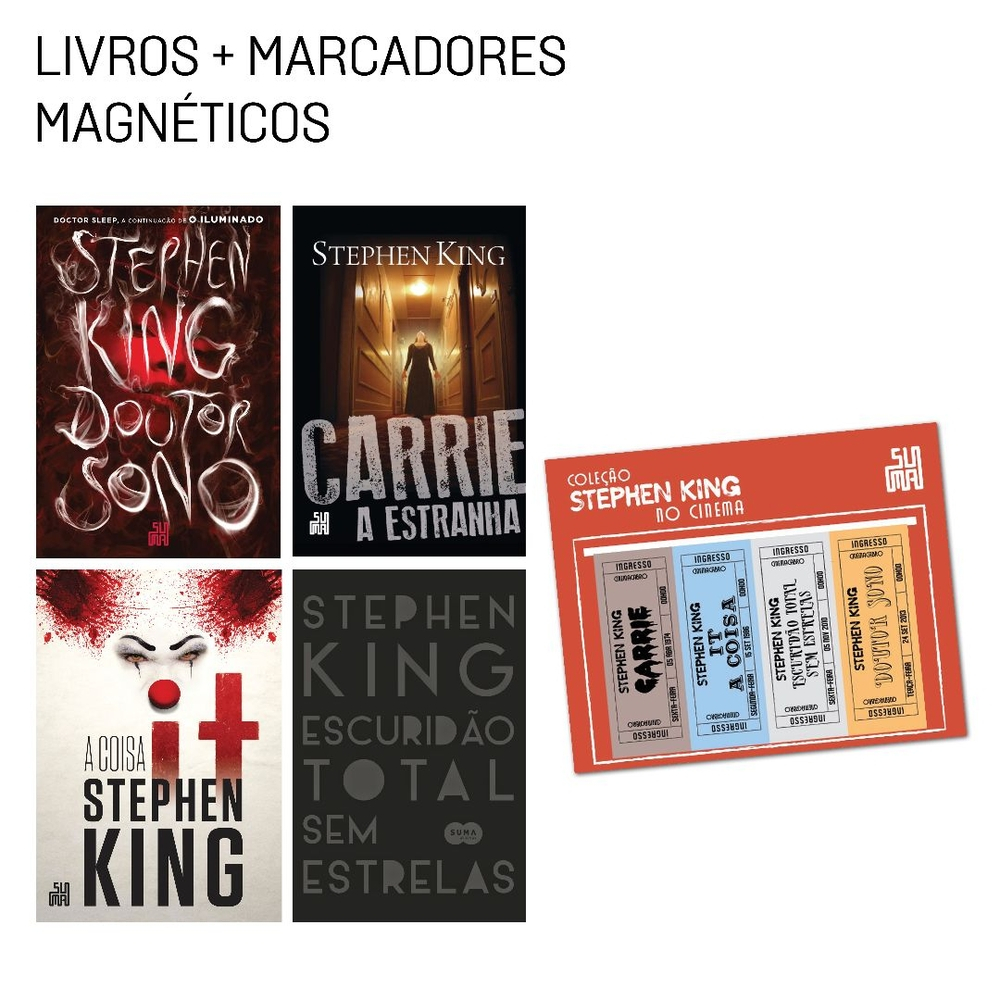 Imagem: Kit Stephen King No Cinema