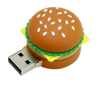 Imagem: Pendrive em Formato de Hamburguer