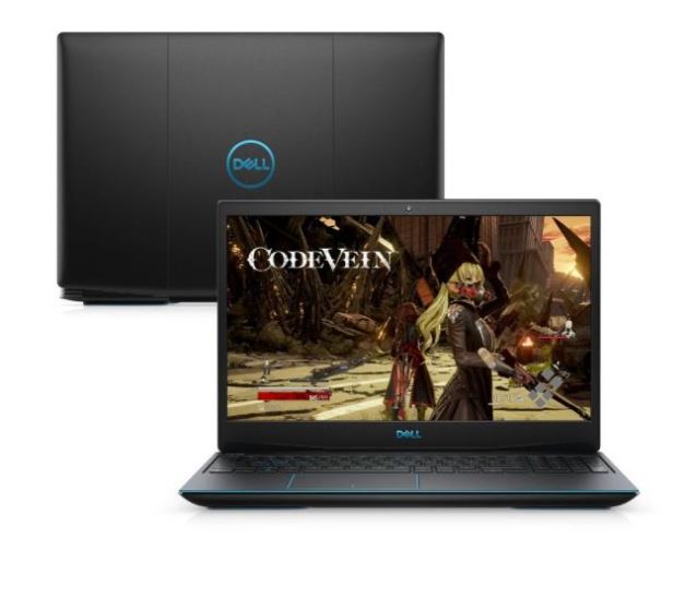 Imagem: Notebook Gamer Dell G3, Intel Core i5, 8GB de RAM e SSD 512GB