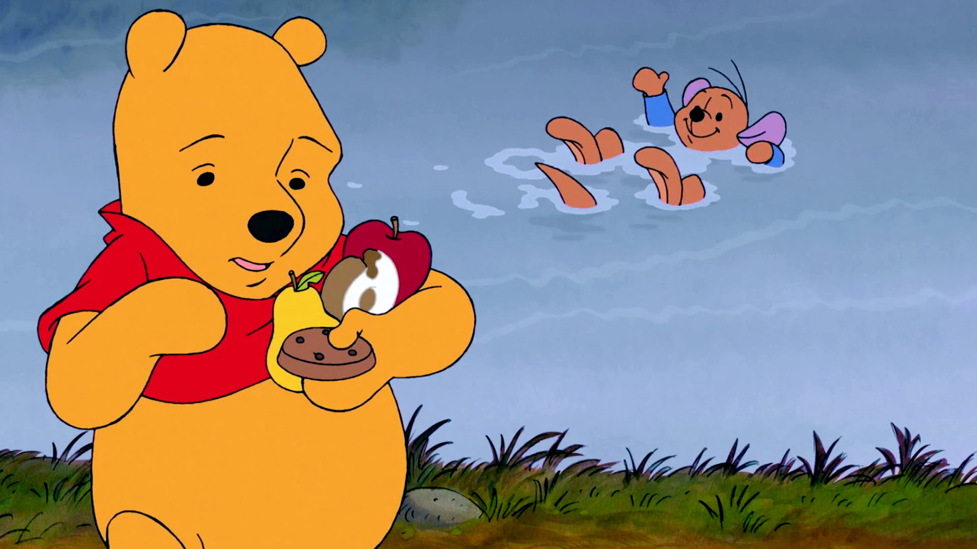 Over time, Pooh's rights were still the subject of commercial quarrels and disputes.  (Walt Disney Pictures/Reproduction)