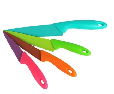 Imagem: Kit com 4 Facas De Cozinha Inox
