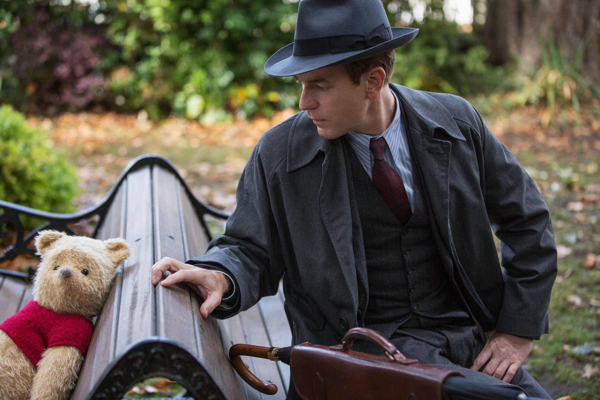 Feature released in 2018 features Christopher Robin in an adult version.  (Walt Disney Pictures/Reproduction)