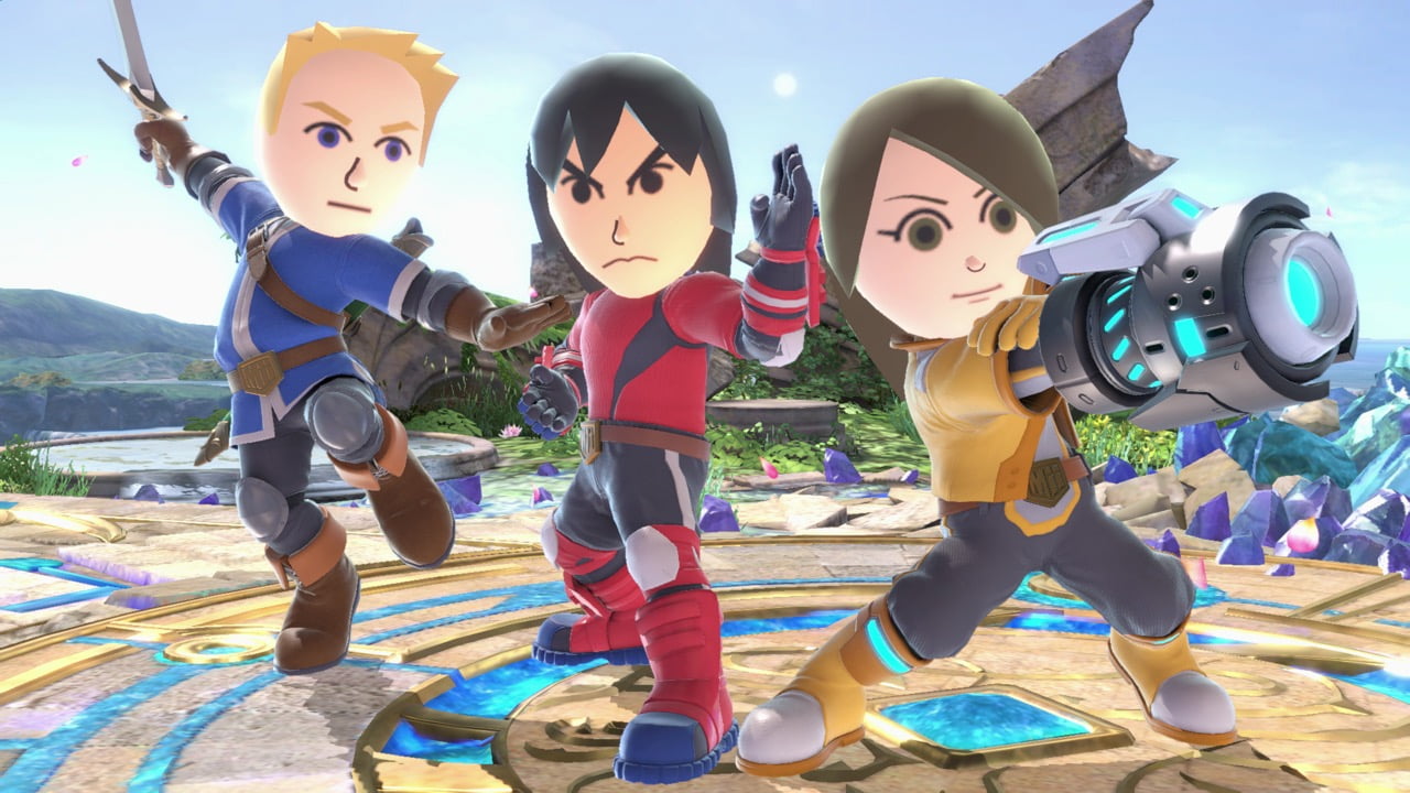 Os Mii Fighters em ação