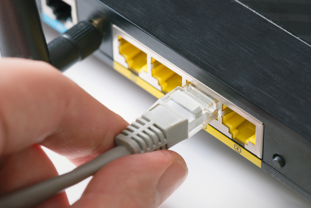 After assembling your cable, just connect it to the router and devices that use internet