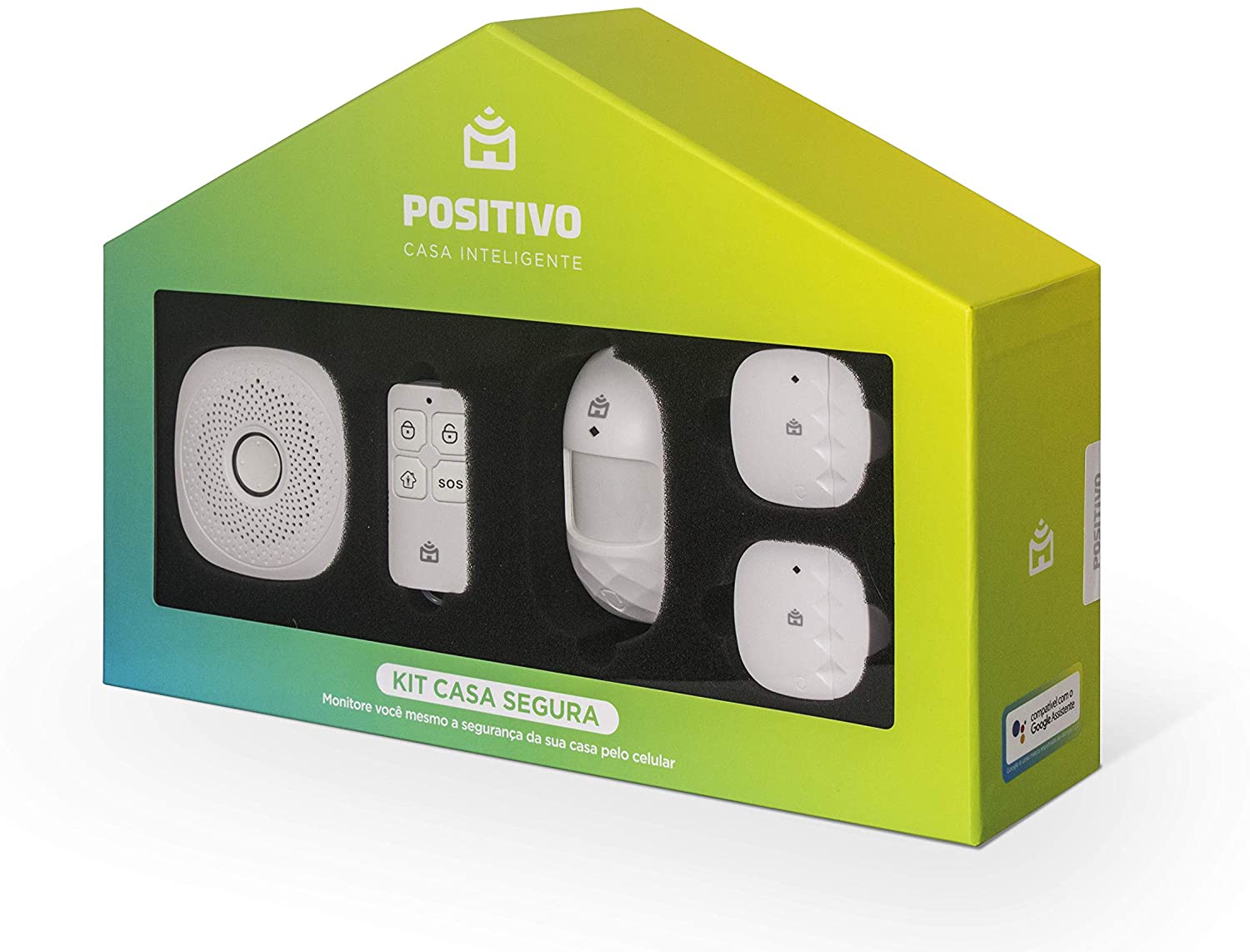 Imagem: Kit Casa Segura Positivo Casa Inteligente