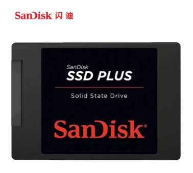 Imagem: SSD Plus Sata3 2.5", Sandisk - A partir de 120 GB