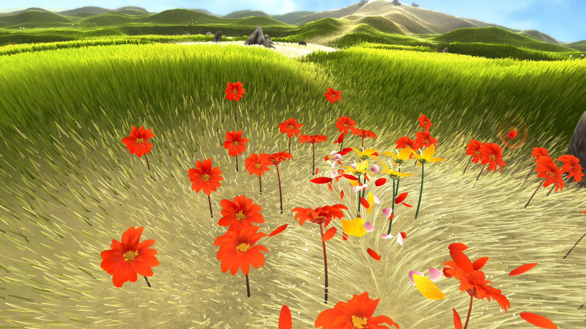 Created by Jenova Chen and Nicholas Clark, Flower was first announced in 2007 during the Tokyo Game Show.  (Annapurna Interactive /Playback)