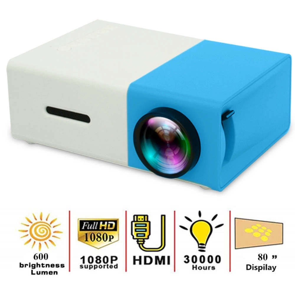 Imagem: Mini Projetor YG300 Pro LED, 1080P