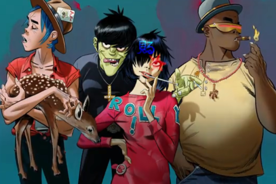 Gorillaz: banda ganhará filme animado na Netflix; veja detalhes!