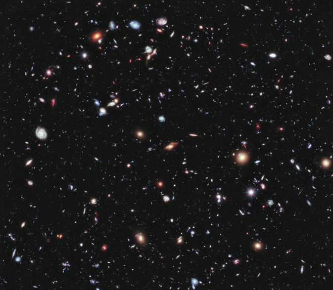 Hubble eXtreme Deep Field Image