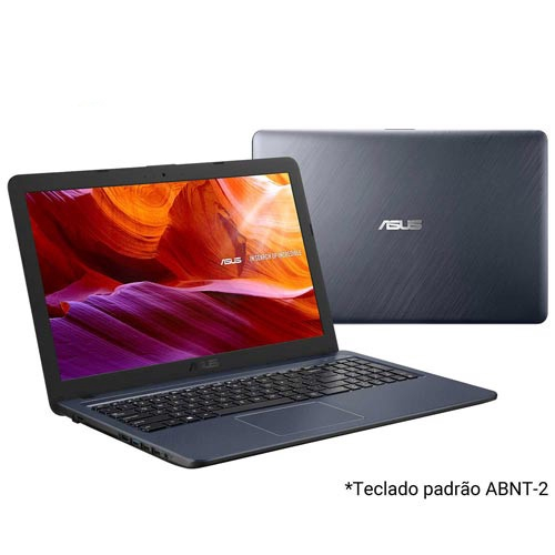 Imagem: Notebook Asus VivoBook X543UA-DM3459T, Intel Core i3 7020U, 4GB de RAM e 256GB de HD