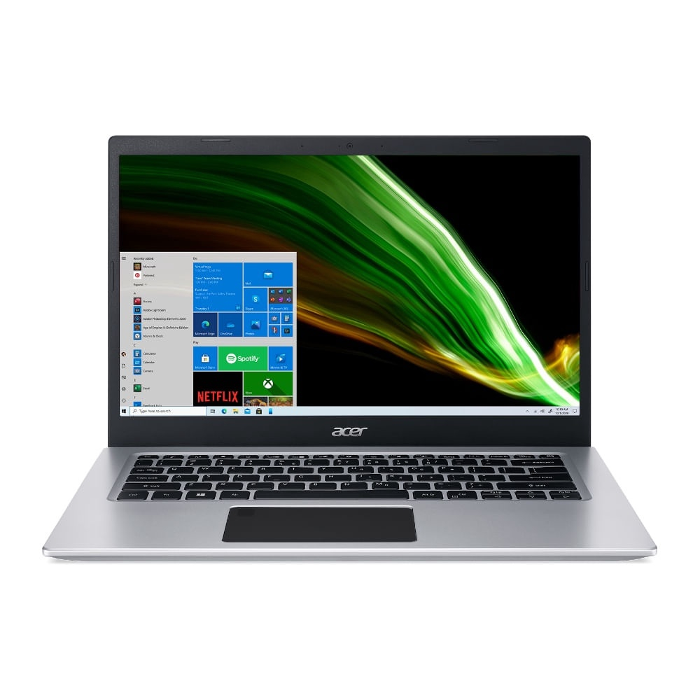 Imagem: Notebook Acer Aspire 5, Intel Core i3 1005G1, 4GB de RAM e 128GB de SSD